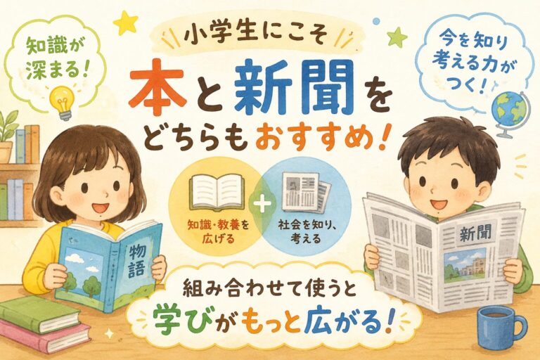 「本は読むのに国語が苦手」の原因と対策｜物語＋子ども新聞で読解力を伸ばす